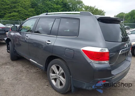 2013 Toyota Highlander Limited V6 from USA, damaged, VIN 5TDDK3EH0DS201184